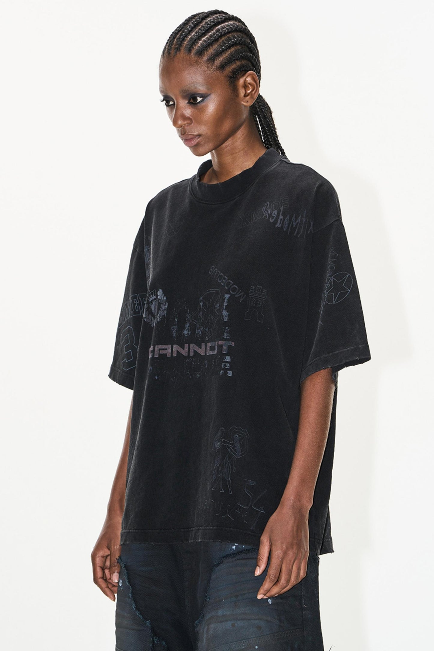 Retro Washed Sketch T-Shirt