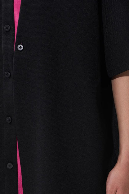 Colorblock Patchwork Shirt