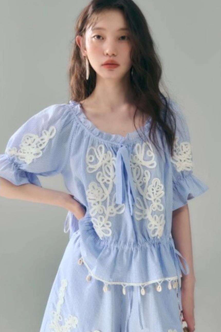 Bloom Embroidered Set-Up