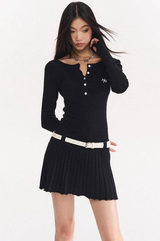 Classic Cable Knit Dress