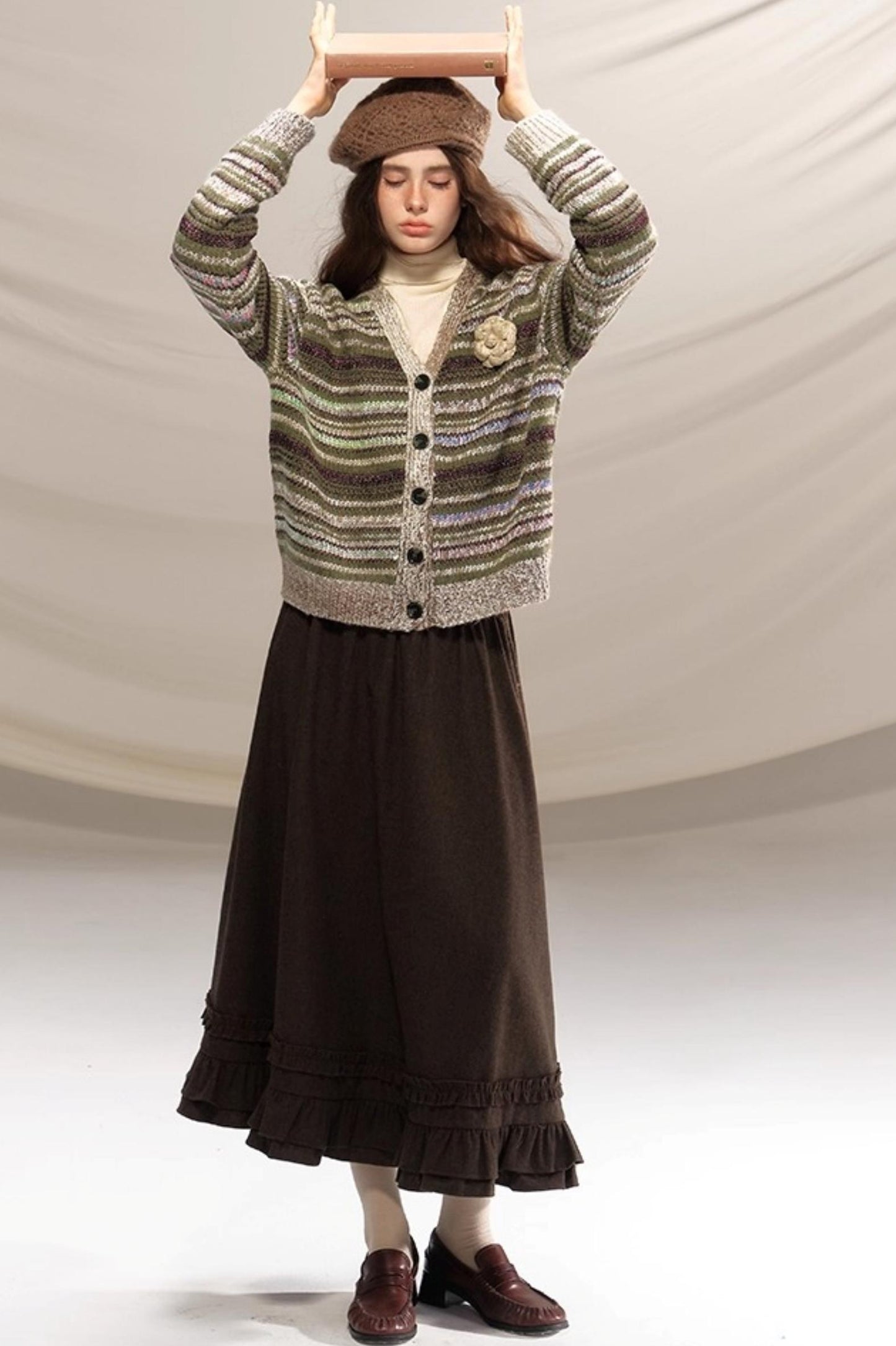 London Castle Vintage Wool Cardigan