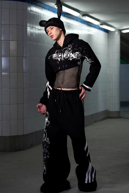 Lacquer Printed Sweatshirt