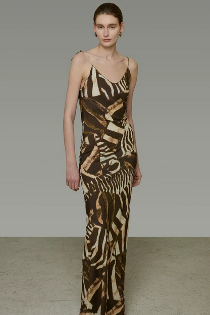 French Spaghetti Strap Dress