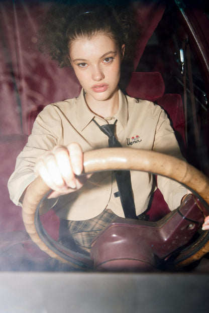 Retro Embroidered Shirt