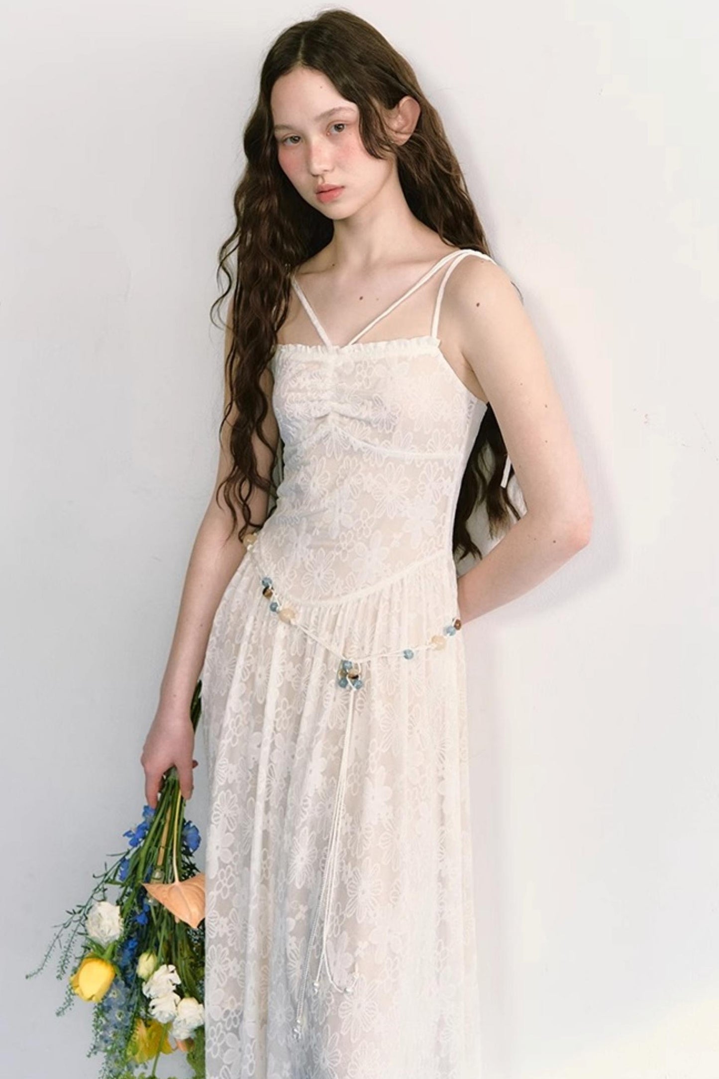 Lace Jacquard Dress Set-Up