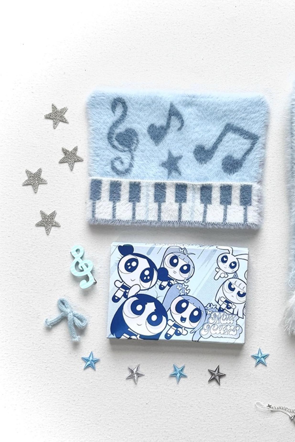 Millennium Dream Jacquard Music Star Cat Ear Hat