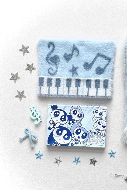 Millennium Dream Jacquard Music Star Cat Ear Hat