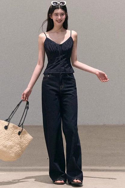 Sun-Kissed Floral Denim Set-Up