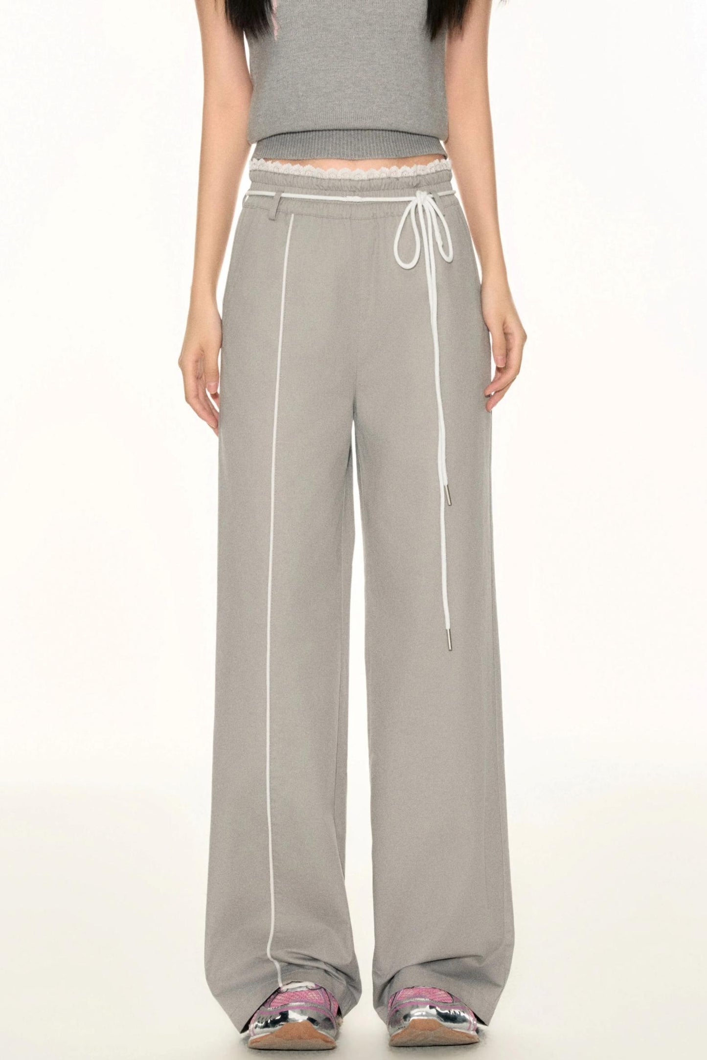 Strappy Blue Plaid Jacket Set-Up