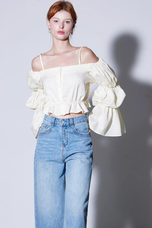 Sweet Bubble Bell Chic Top