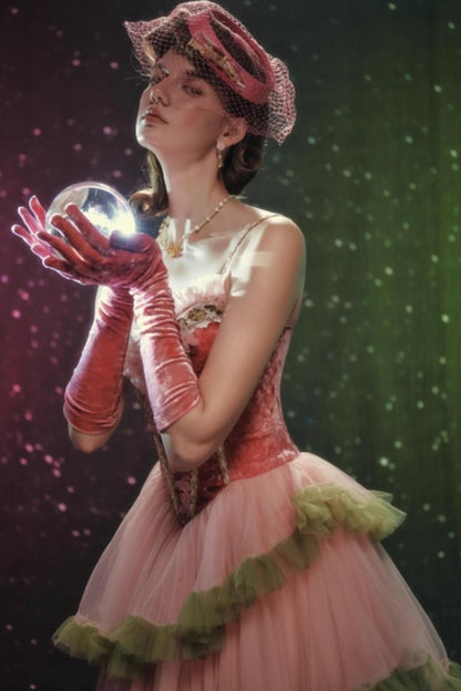 Lacemade Grape Green Dress