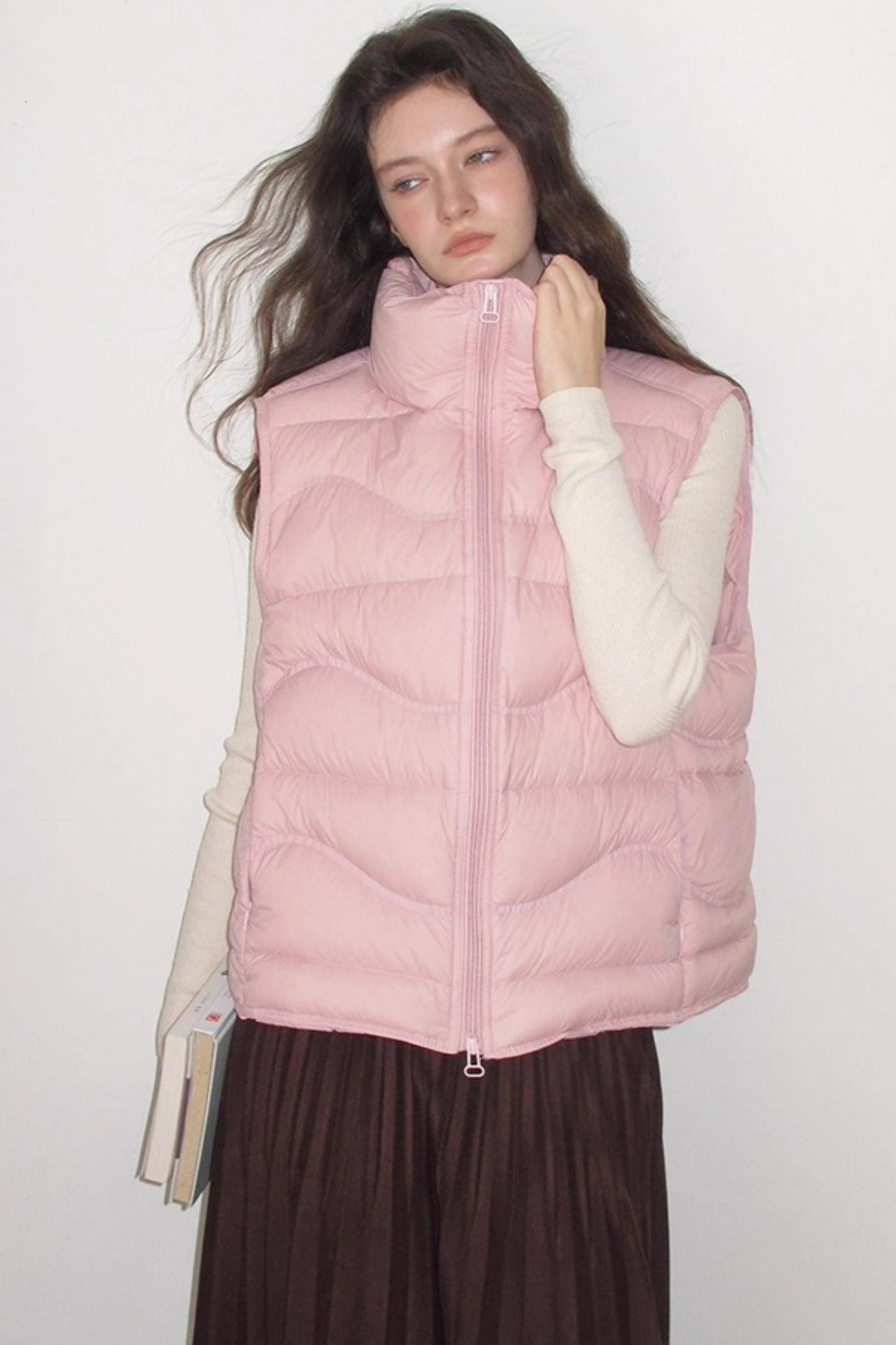 Moonlight Irregular Down Vest