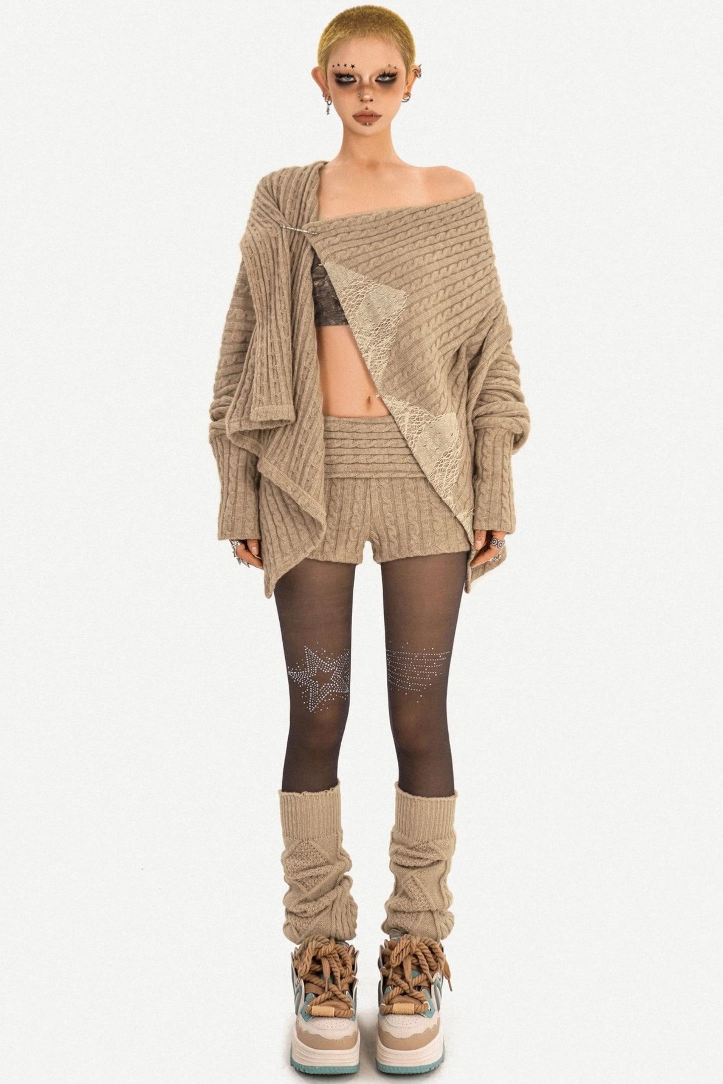 Pure Desire Knitted Shorts