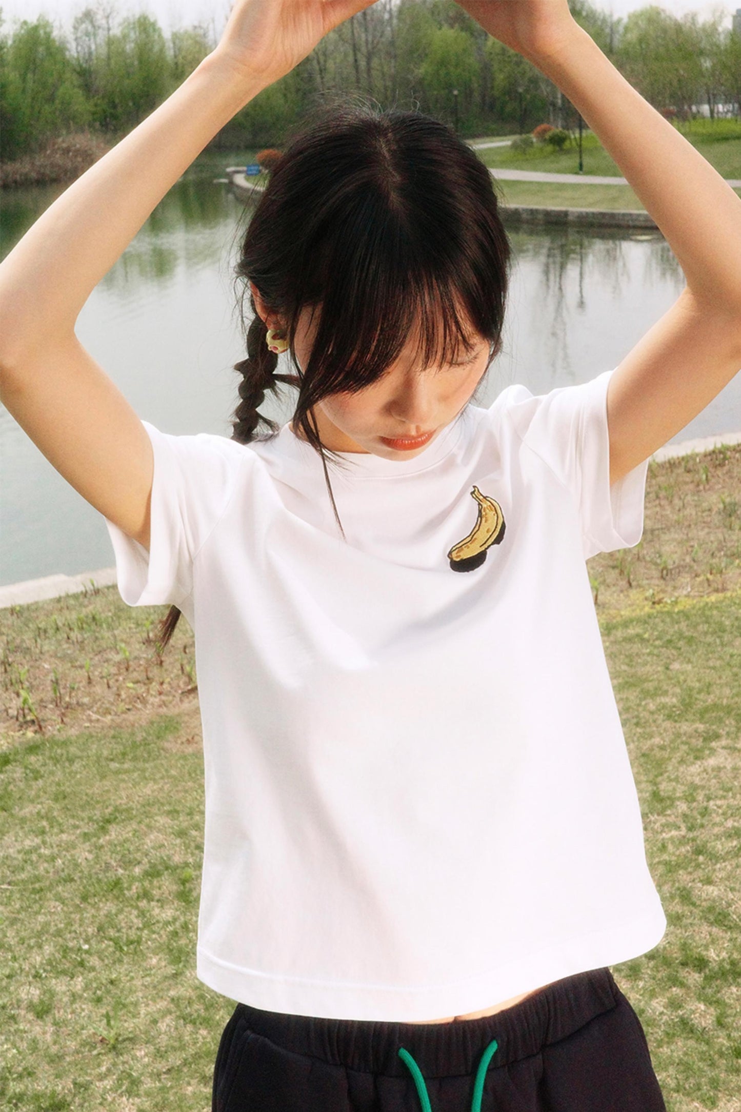 Handcrafted Dual Color Tee