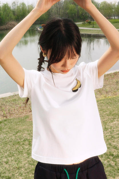 Handcrafted Dual Color Tee