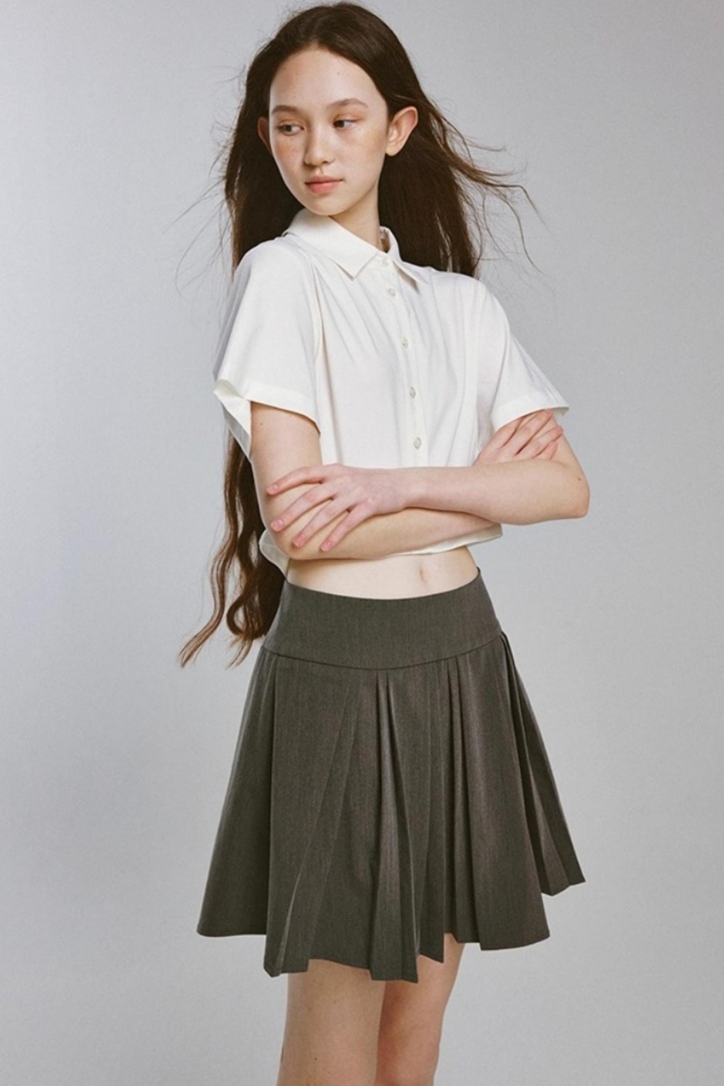 Crazy Nerd Pleated Dress