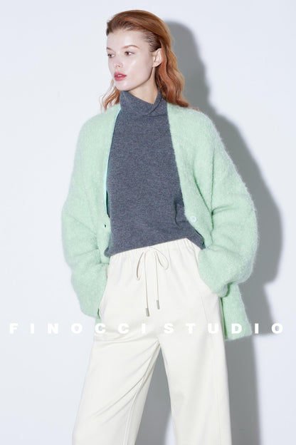 Sheep Wool High-Neck Base Layer Top