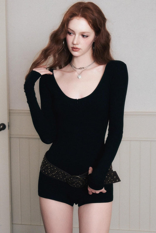 Sweet Spicy Knitted Jumpsuit