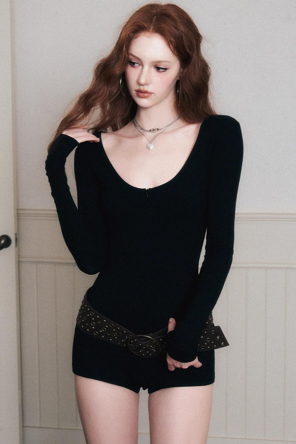 Sweet Spicy Knitted Jumpsuit