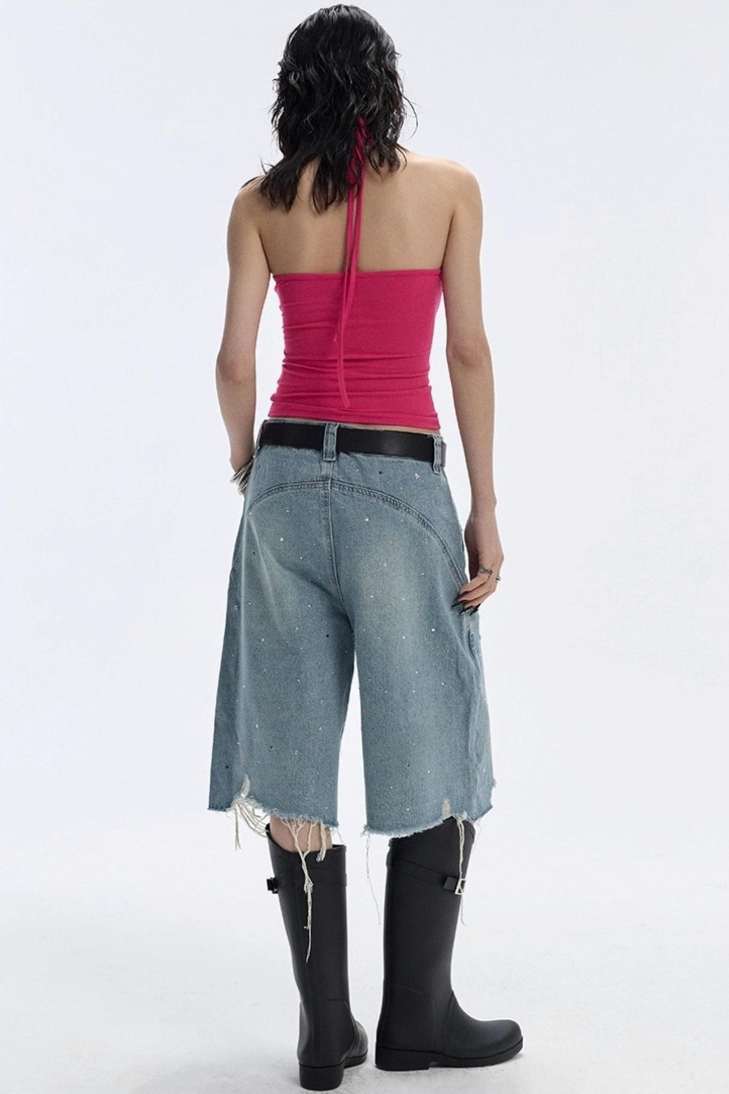 Deep Black Slim Vest