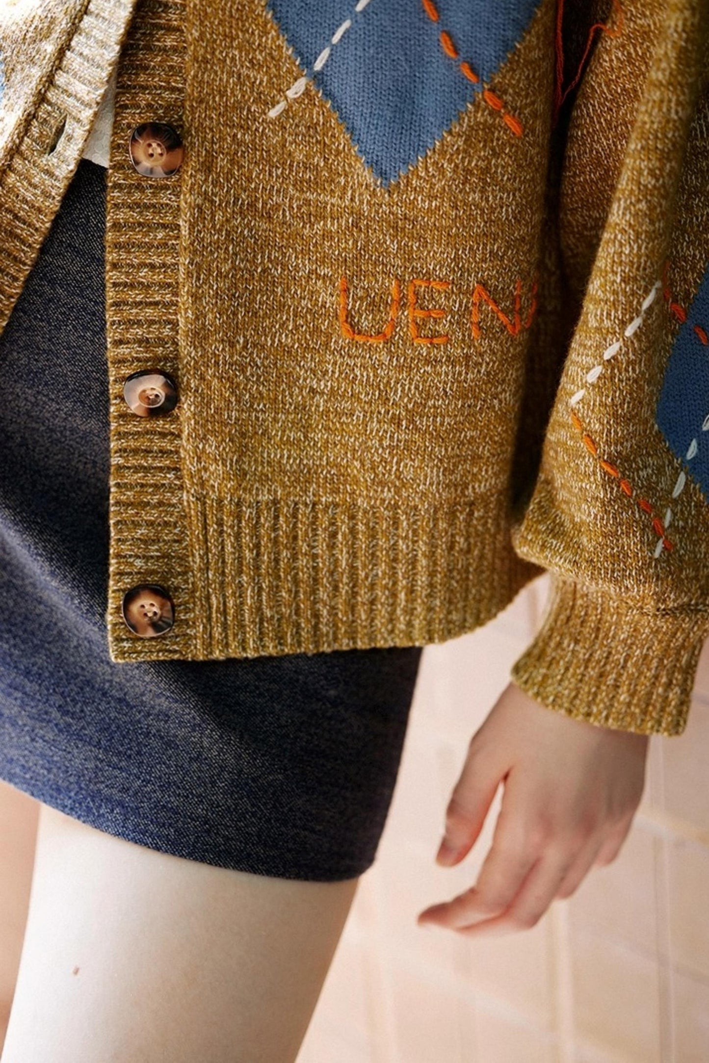 Autumn Diamond Cardigan