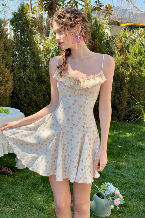 SeLace Rose Cardigan Dress Set-Up