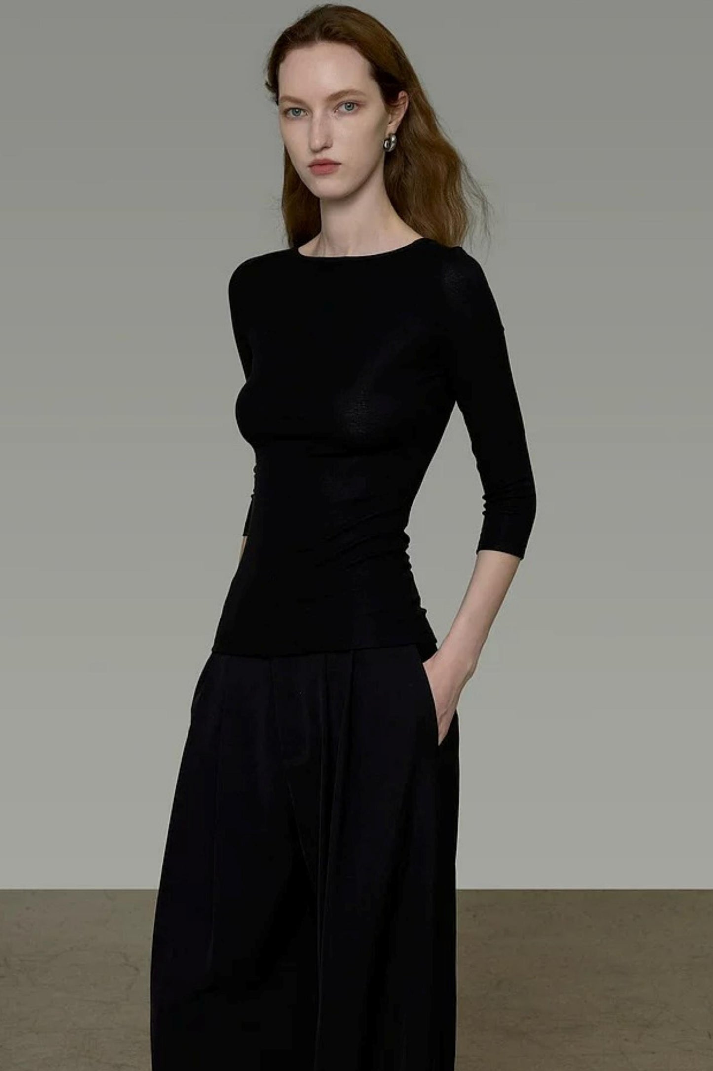 Französisches rückenfreies Designer-Oberteil