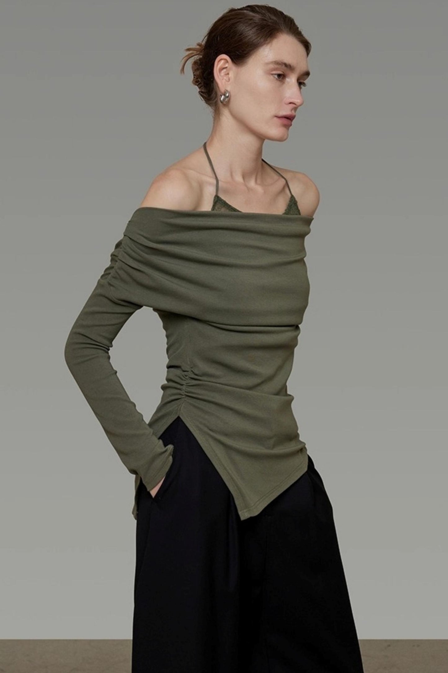 Autumn Knitted versatile high-end Top