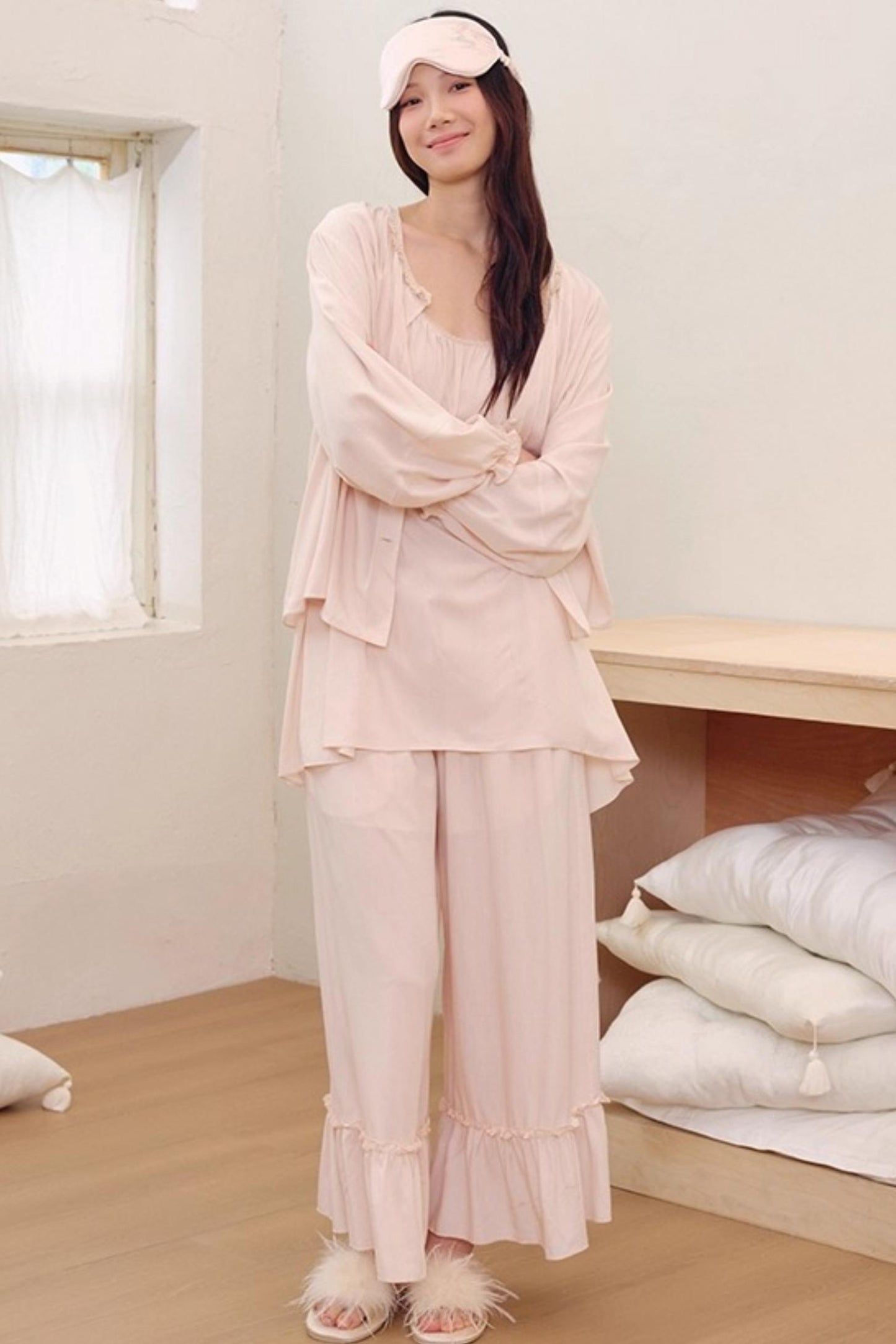 Breeze Elastic Waist Slimming Pants