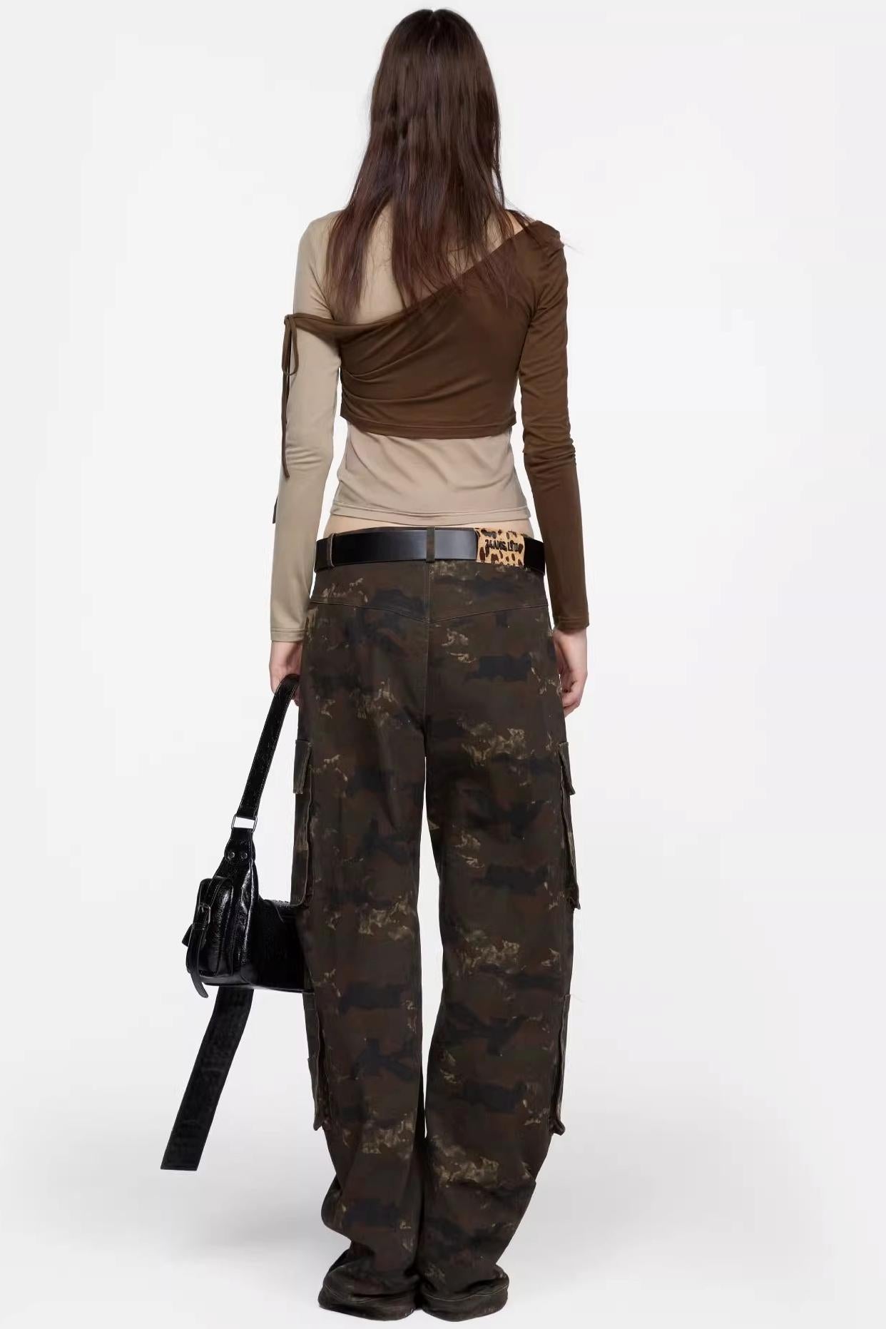 Spice Girl Style Long Sleeves Top