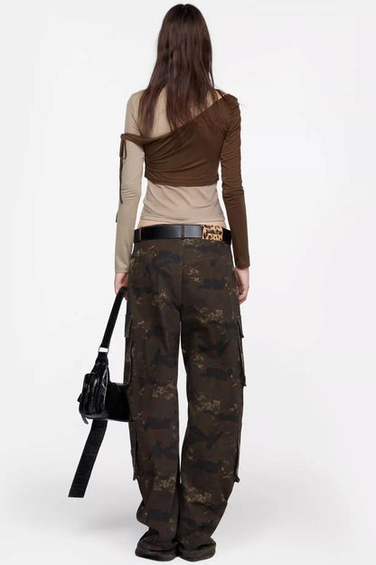 Spice Girl Style Long Sleeves Top