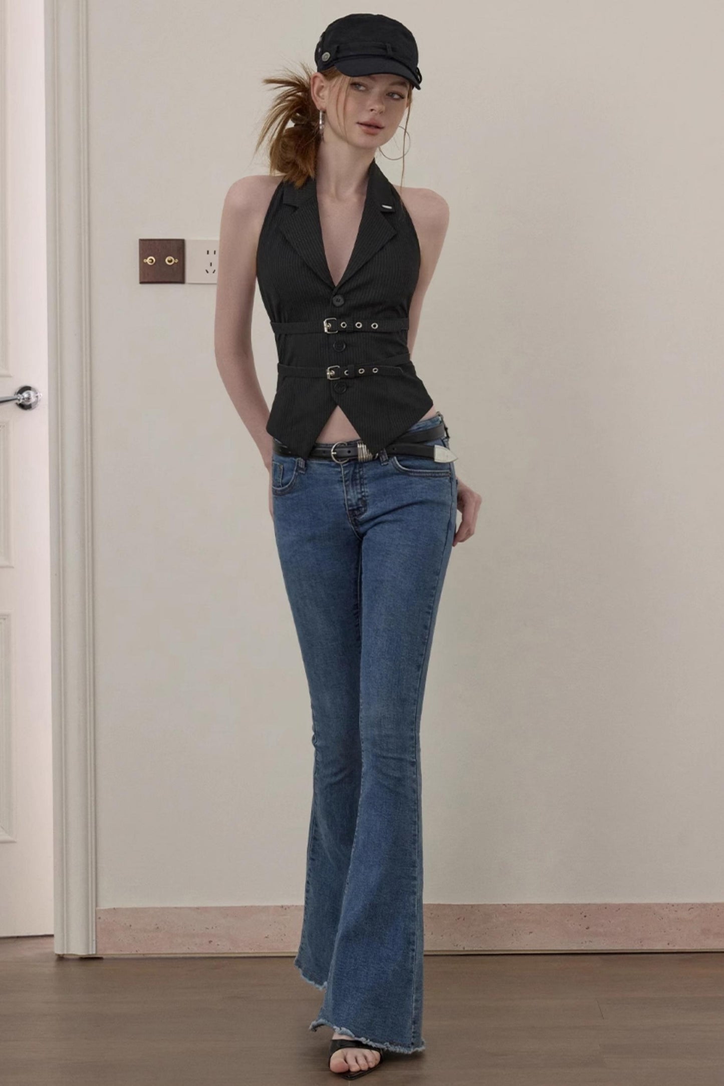 Wuha Pre-Fall Retro Bootcut Jeans