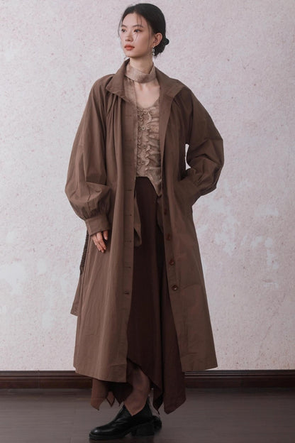 Matte Apricot V-Neck Knitted Top