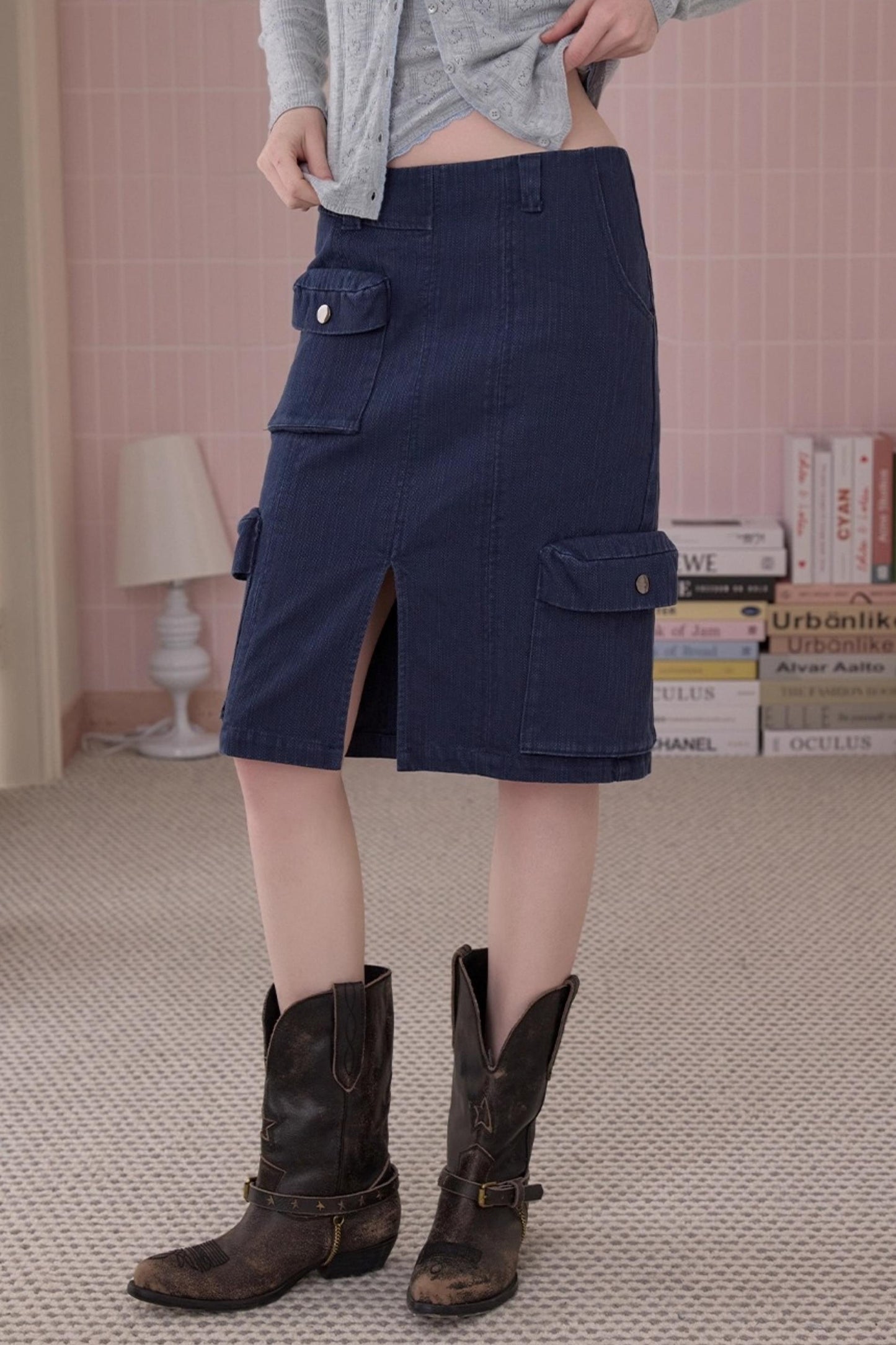 Autumn Style Straight Skirt