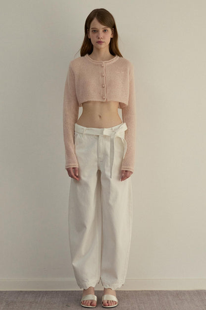 Sunlit Tencel Peplum Pants
