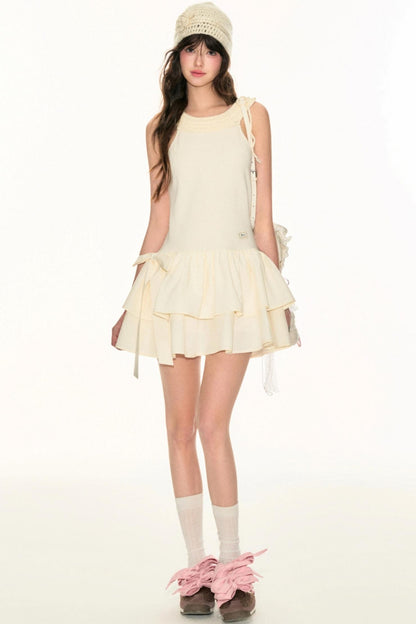 Halterneck Tie Dress