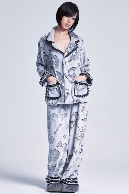 Double-Sided Velvet Pajama Set