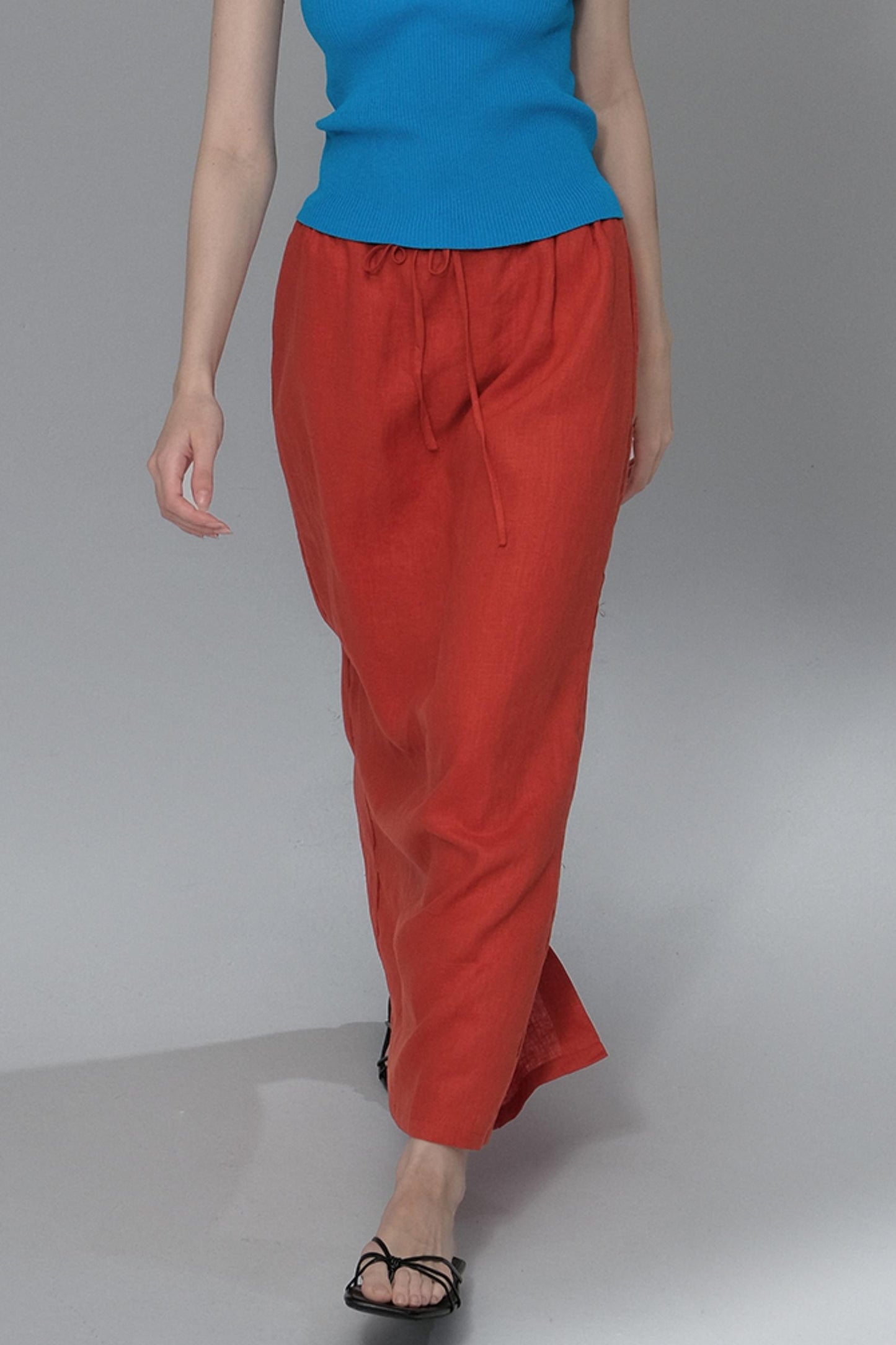 High Saturation Linen Skirt