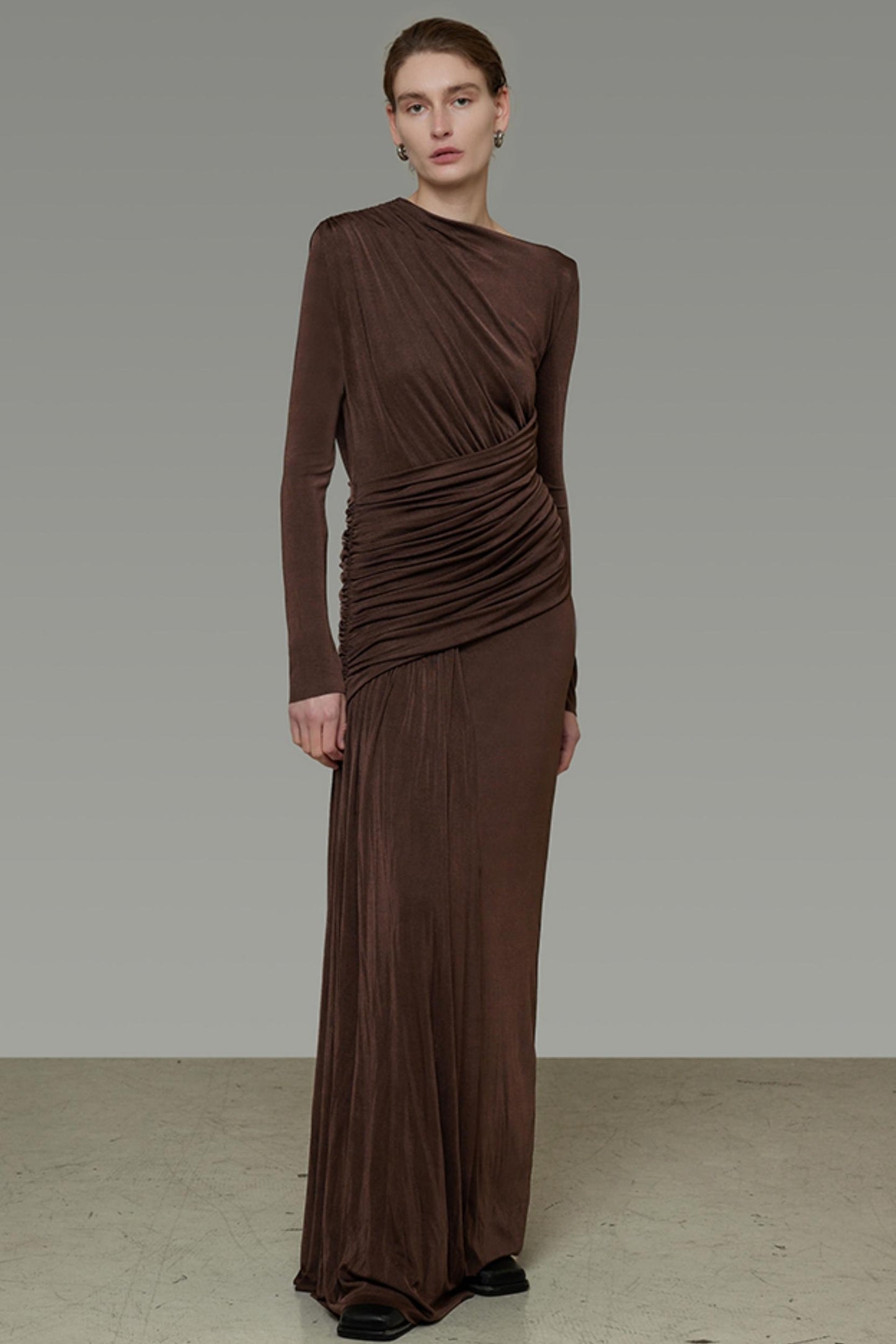 Slim Autumn Long Dress