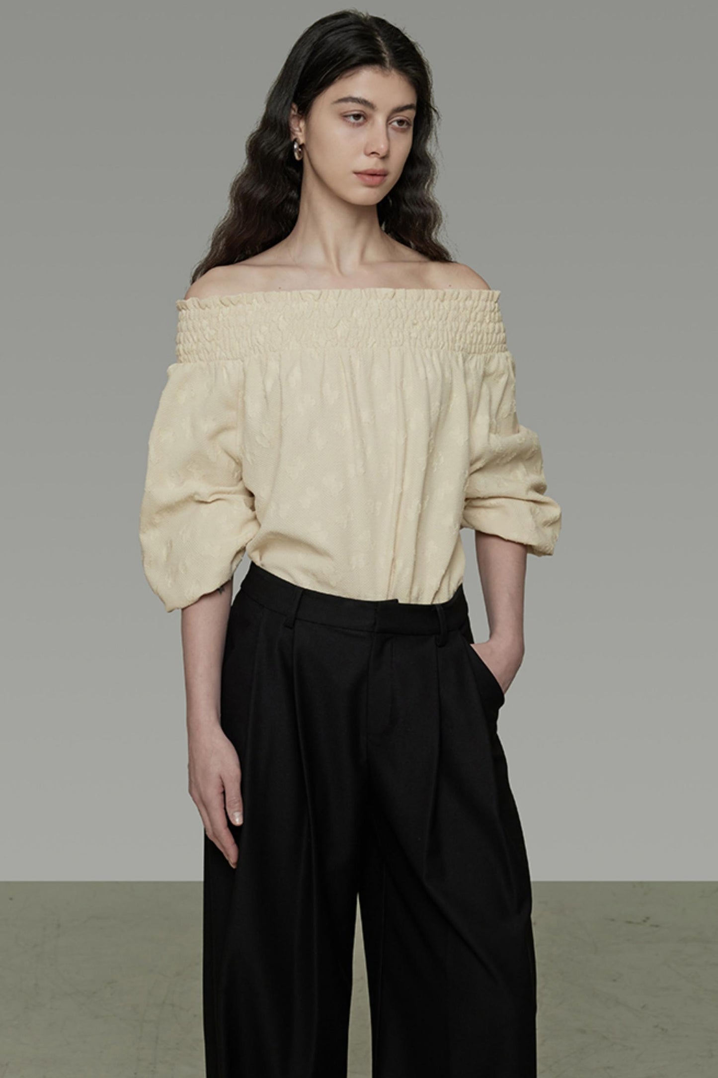 Effortless Chic One-Shoulder Blouse