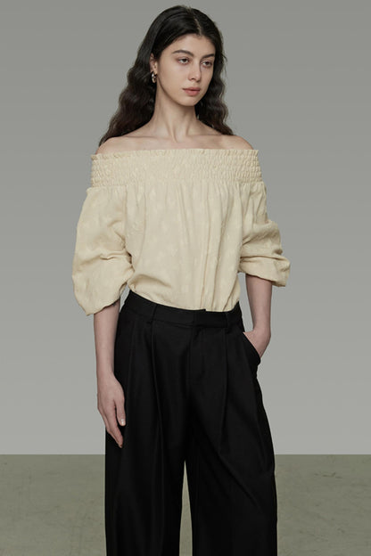 Effortless Chic One-Shoulder Blouse