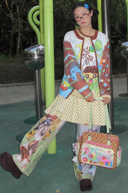 Fairy Camp Beige Pleated Dress