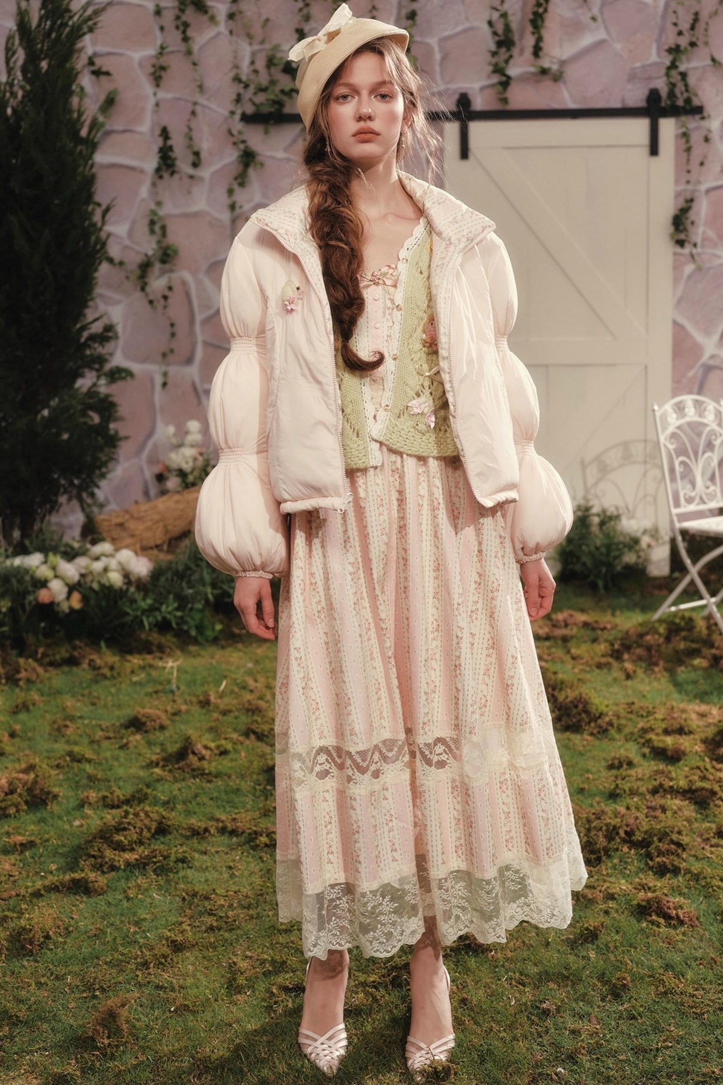 Sweetheart Plaid Dress Set-Up