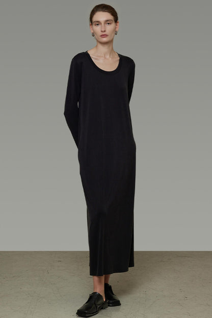 Autumn Slim Long Dress