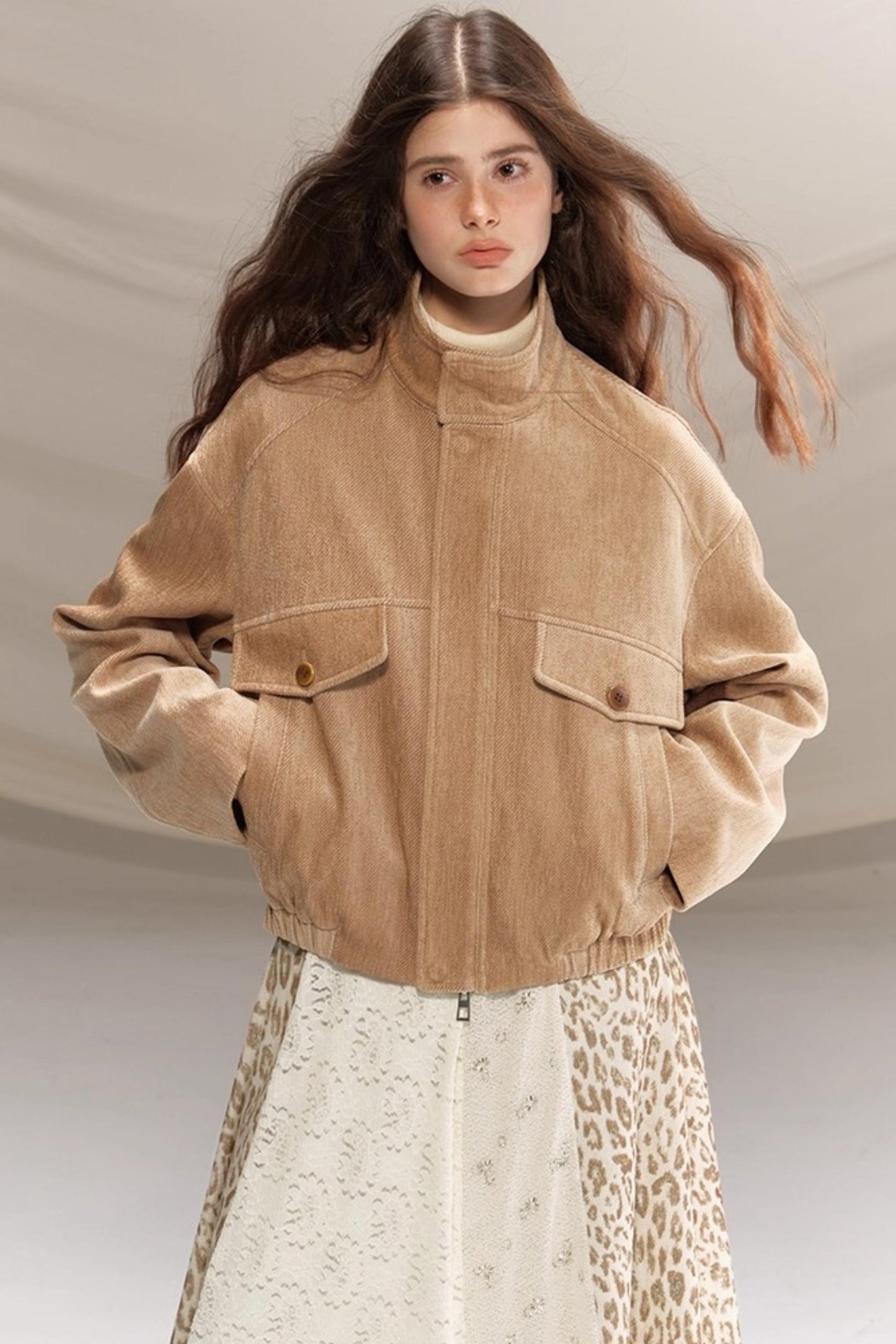 Corduroy Retro Flight Jacket