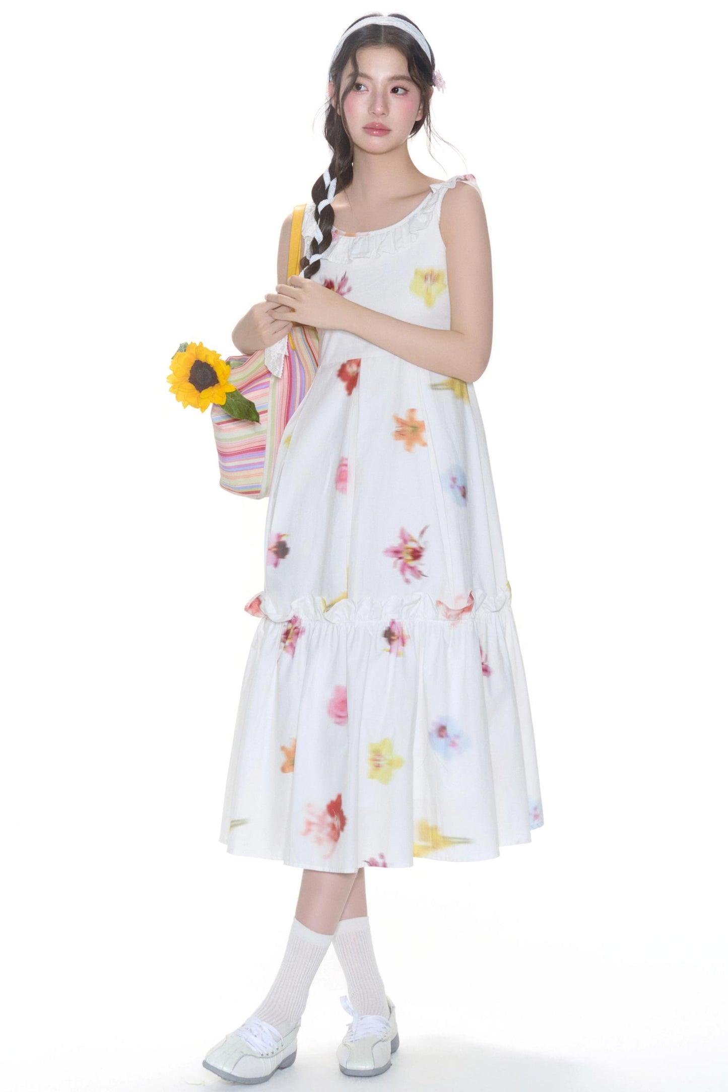 Floral Fairy A-Line Dress