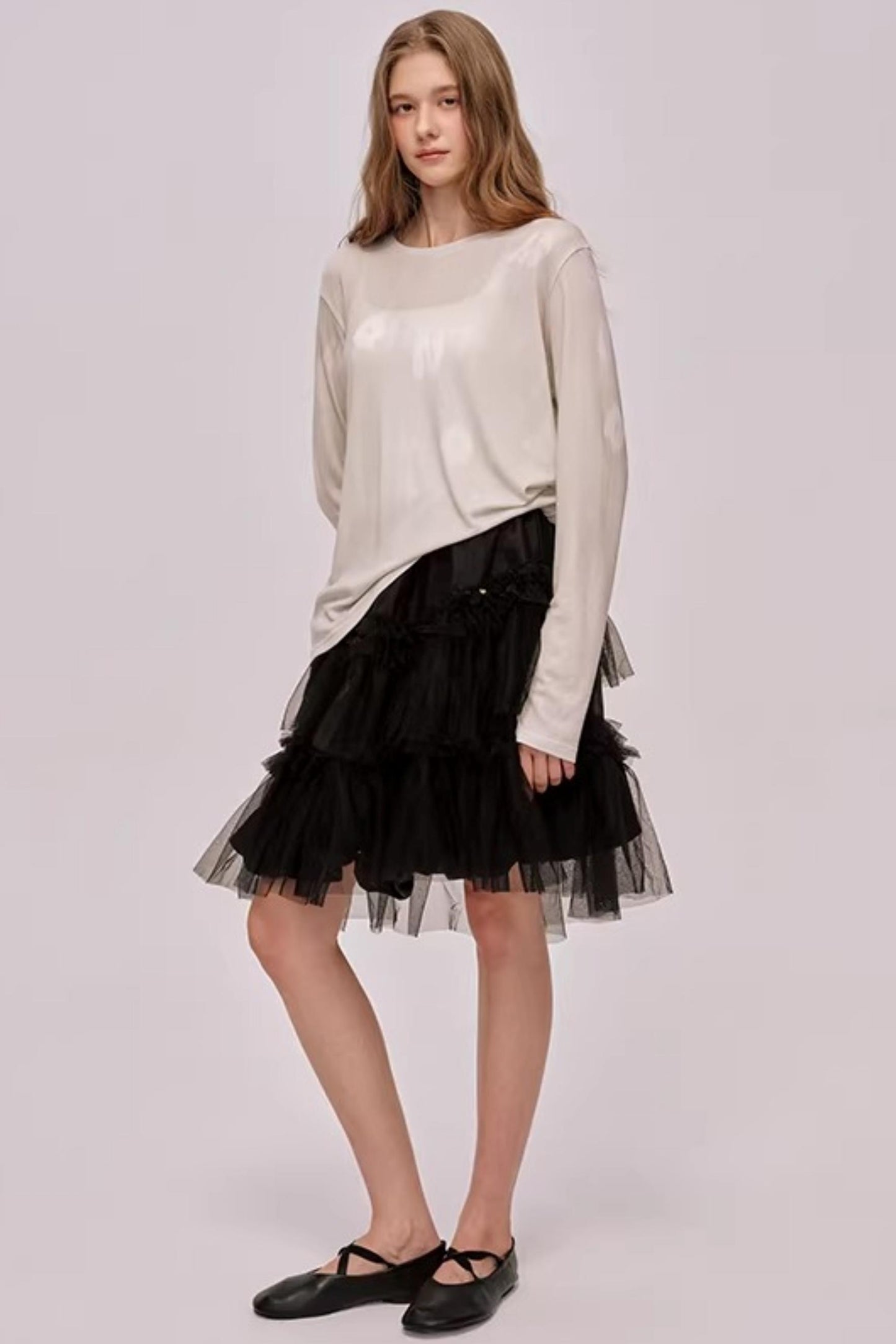 Aurora Lace Mesh Skirt