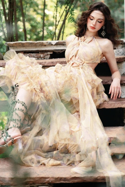 Wandering Wave Holiday Dress