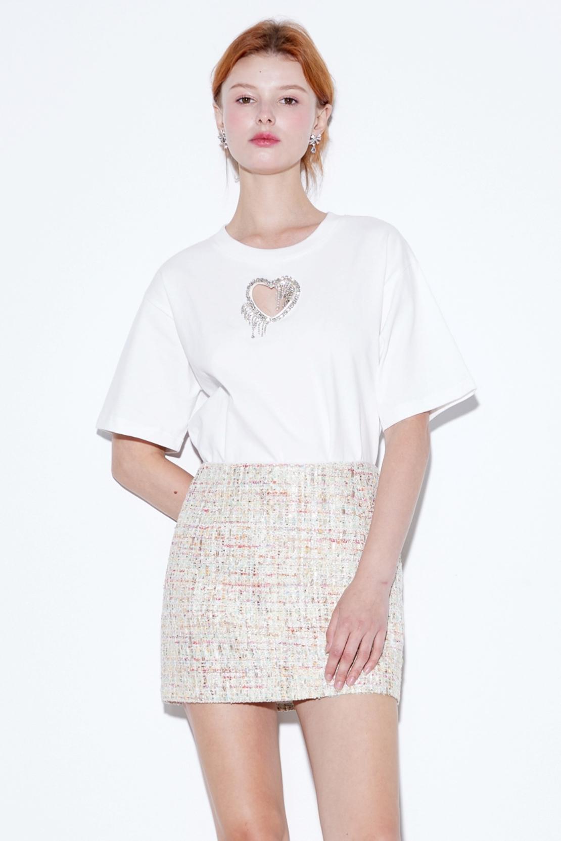 Liebe-Diamant-T-Shirt