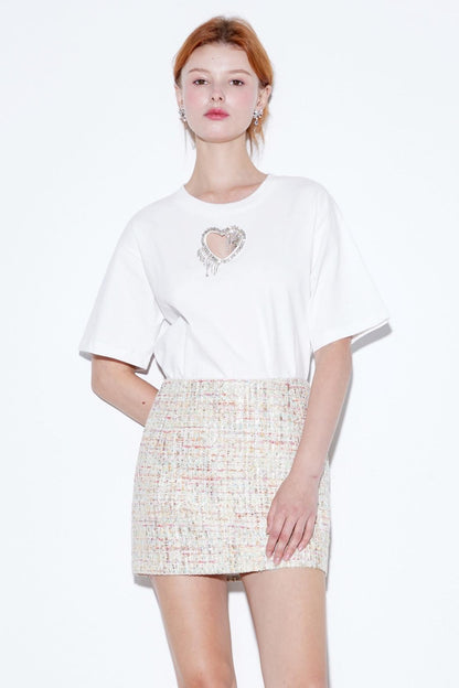 Liebe-Diamant-T-Shirt